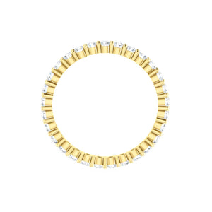 Diamond Eternity Band in White, Yellow or Rose Gold - Talisman Collection Fine Jewelers