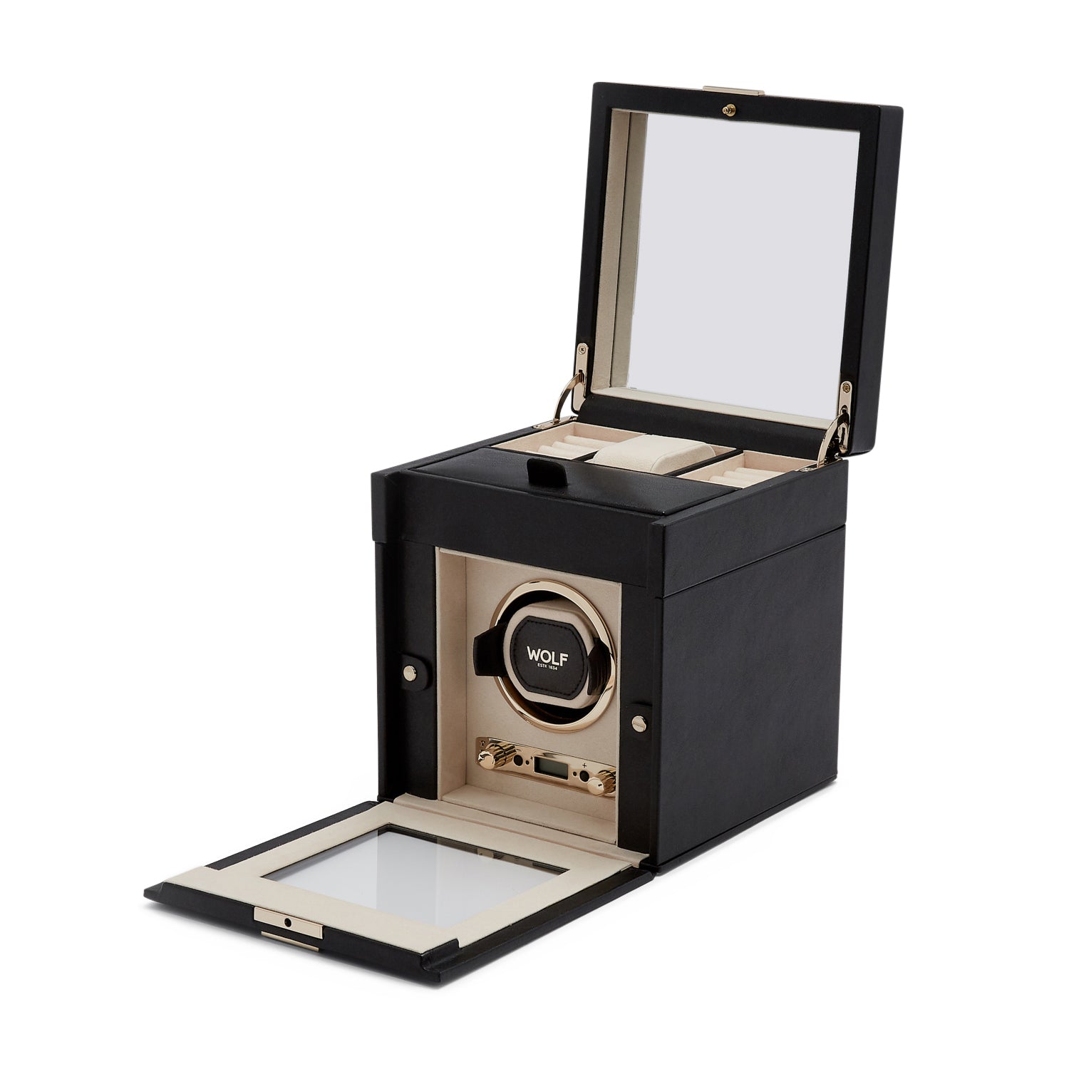 Palermo Single Watch Winder by Wolf