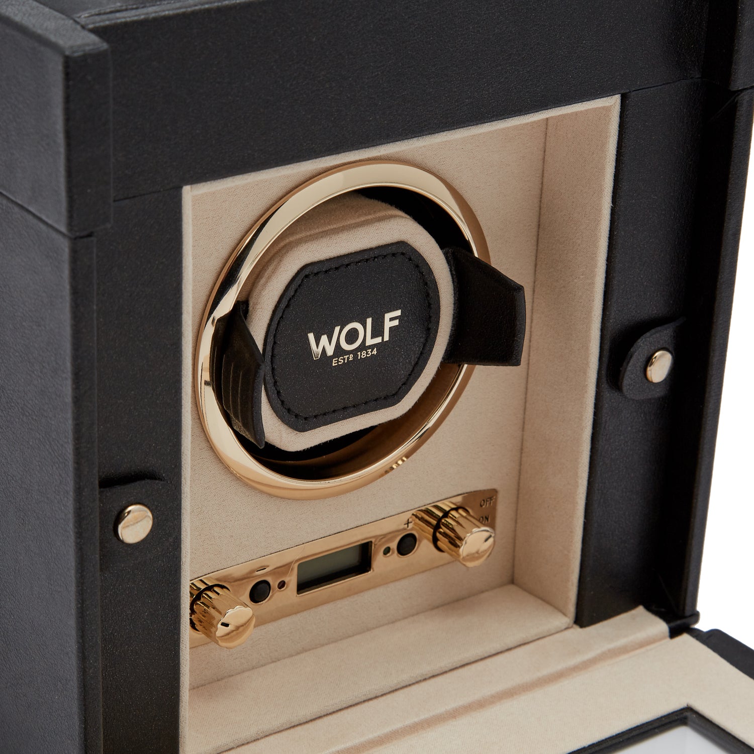 Palermo Single Watch Winder by Wolf