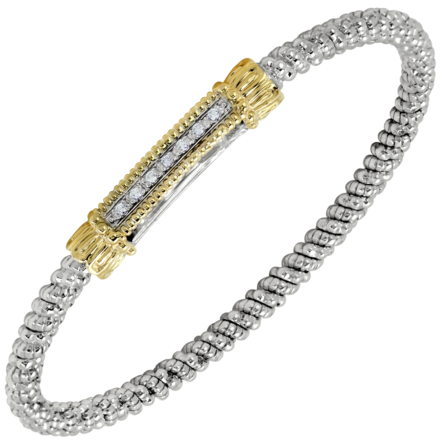 Petite Diamond Bar Bracelet by Vahan - Talisman Collection Fine Jewelers