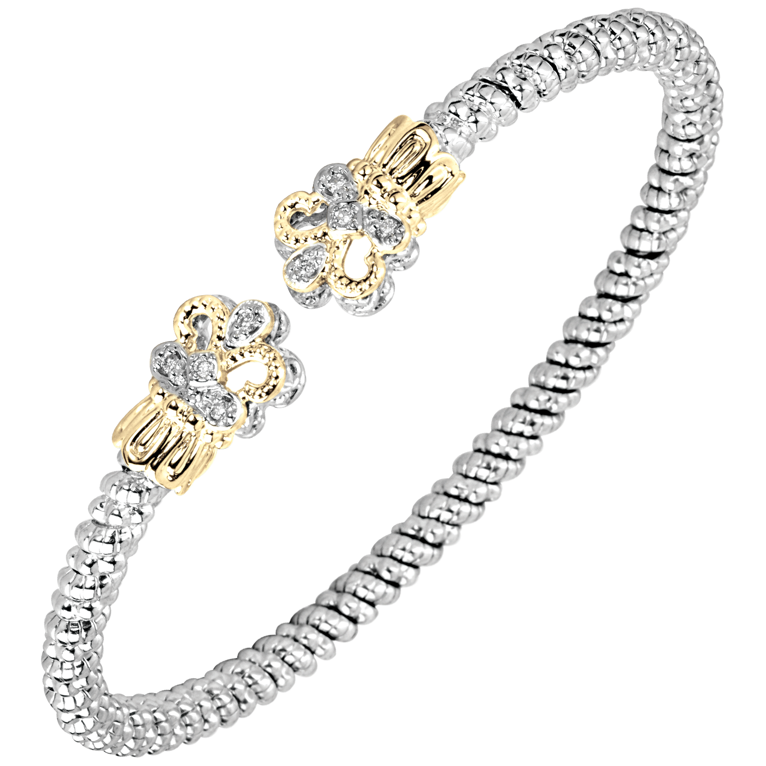 Petite Diamond Fleur Bracelet by Vahan - Talisman Collection Fine Jewelers