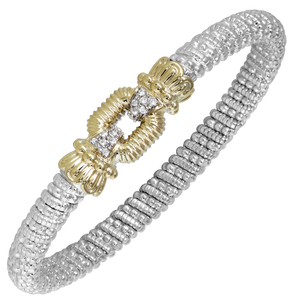Open Square Diamond Bracelet by Vahan - Talisman Collection Fine Jewelers