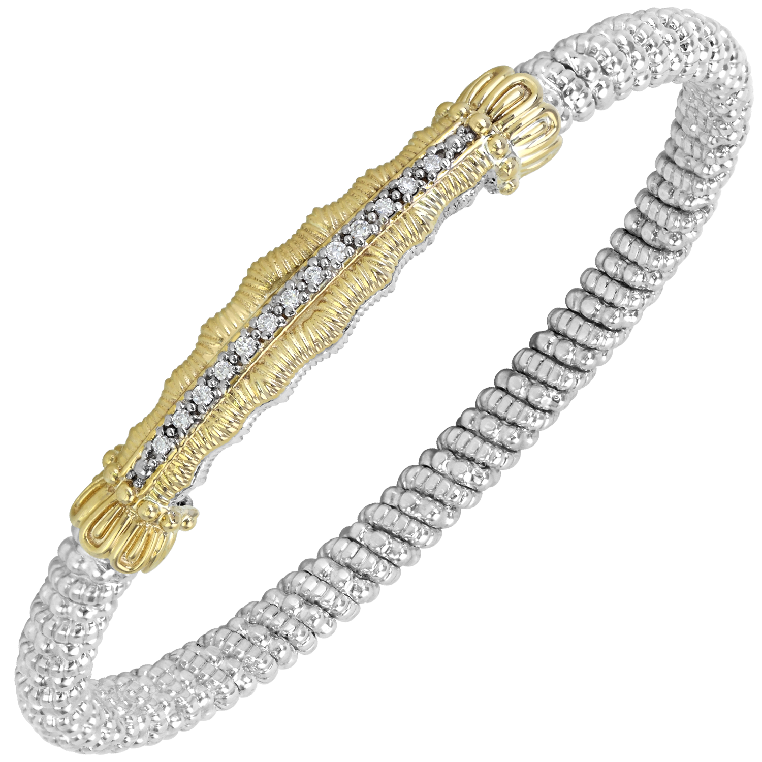 Diamond Nuvo Bar Bracelet by Vahan - Talisman Collection Fine Jewelers