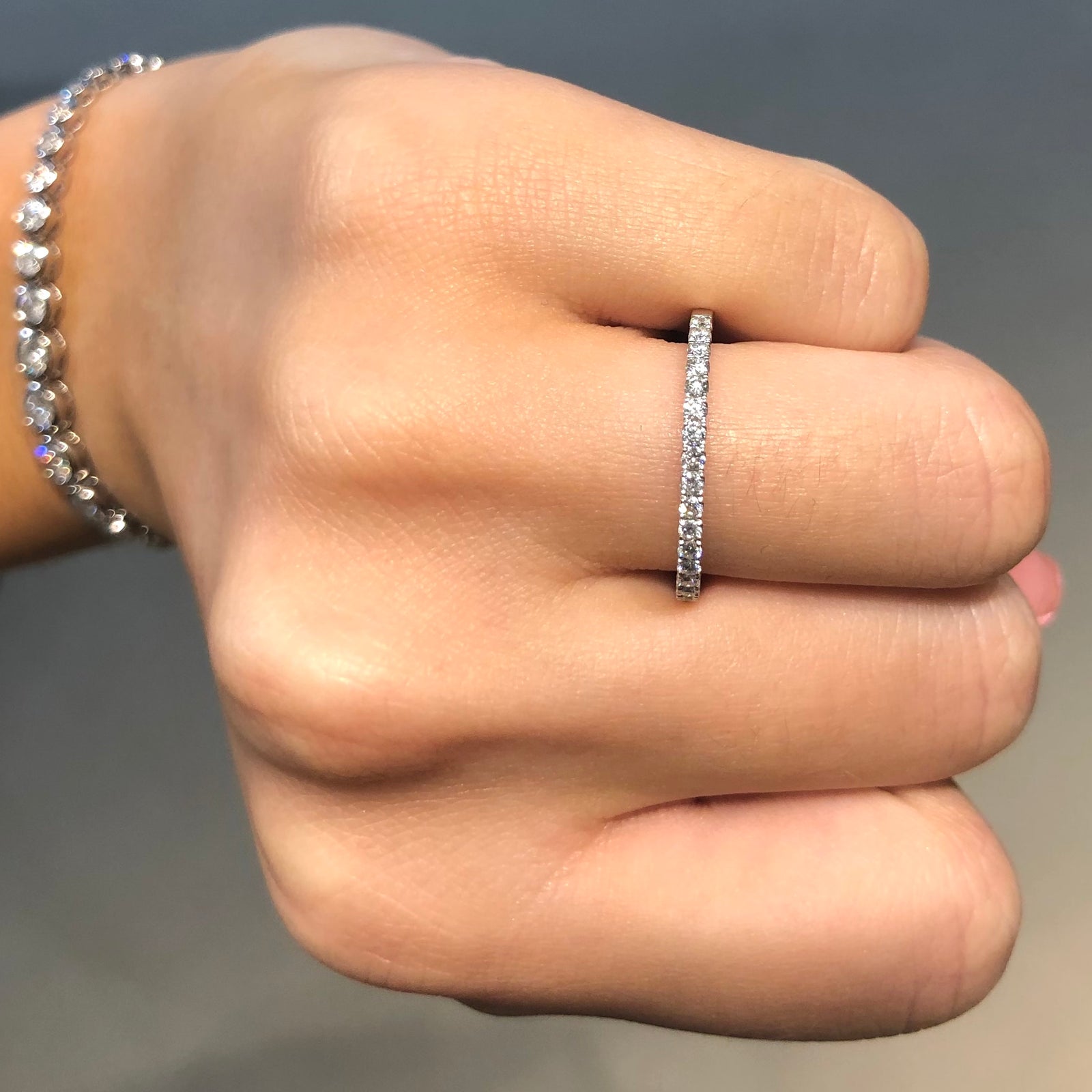 Diamond Petite Anniversary Stack Band - Talisman Collection Fine Jewelers