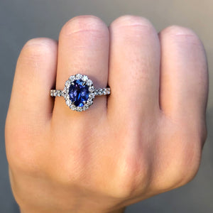 Tanzanite and Diamond Sienna Ring - Talisman Collection Fine Jewelers