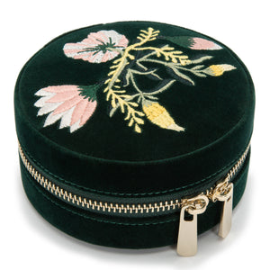 Zoe Jewelry Travel Round Case by Wolf