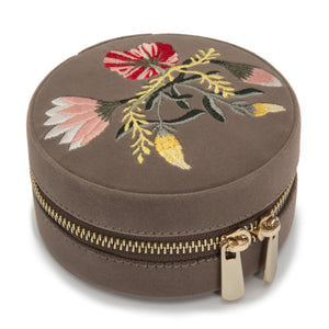Zoe Jewelry Travel Round Case by Wolf