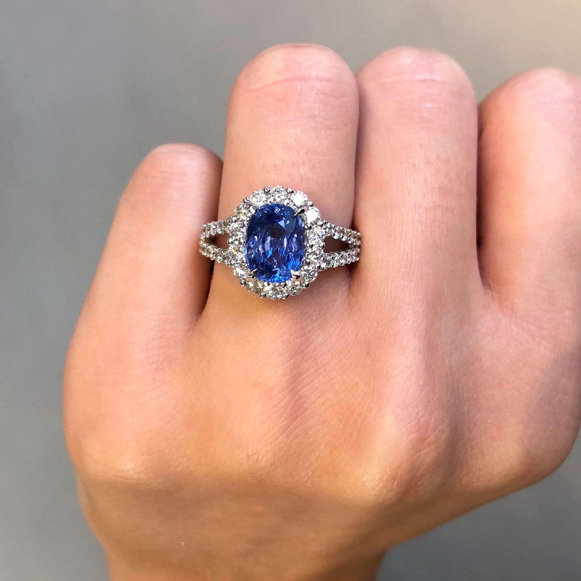 Sapphire and Diamond Vienna Ring - Talisman Collection Fine Jewelers