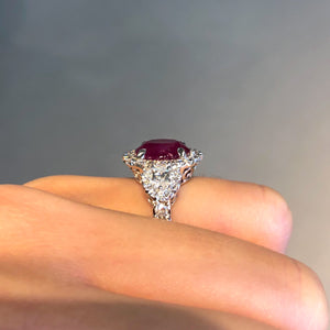 Ruby and Diamond Valerie Ring - Talisman Collection Fine Jewelers