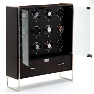 Regent 12 Piece Watch Winder Cabinet by Wolf