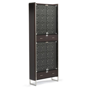 Regent 32 Piece Watch Winder Cabinet by Wolf