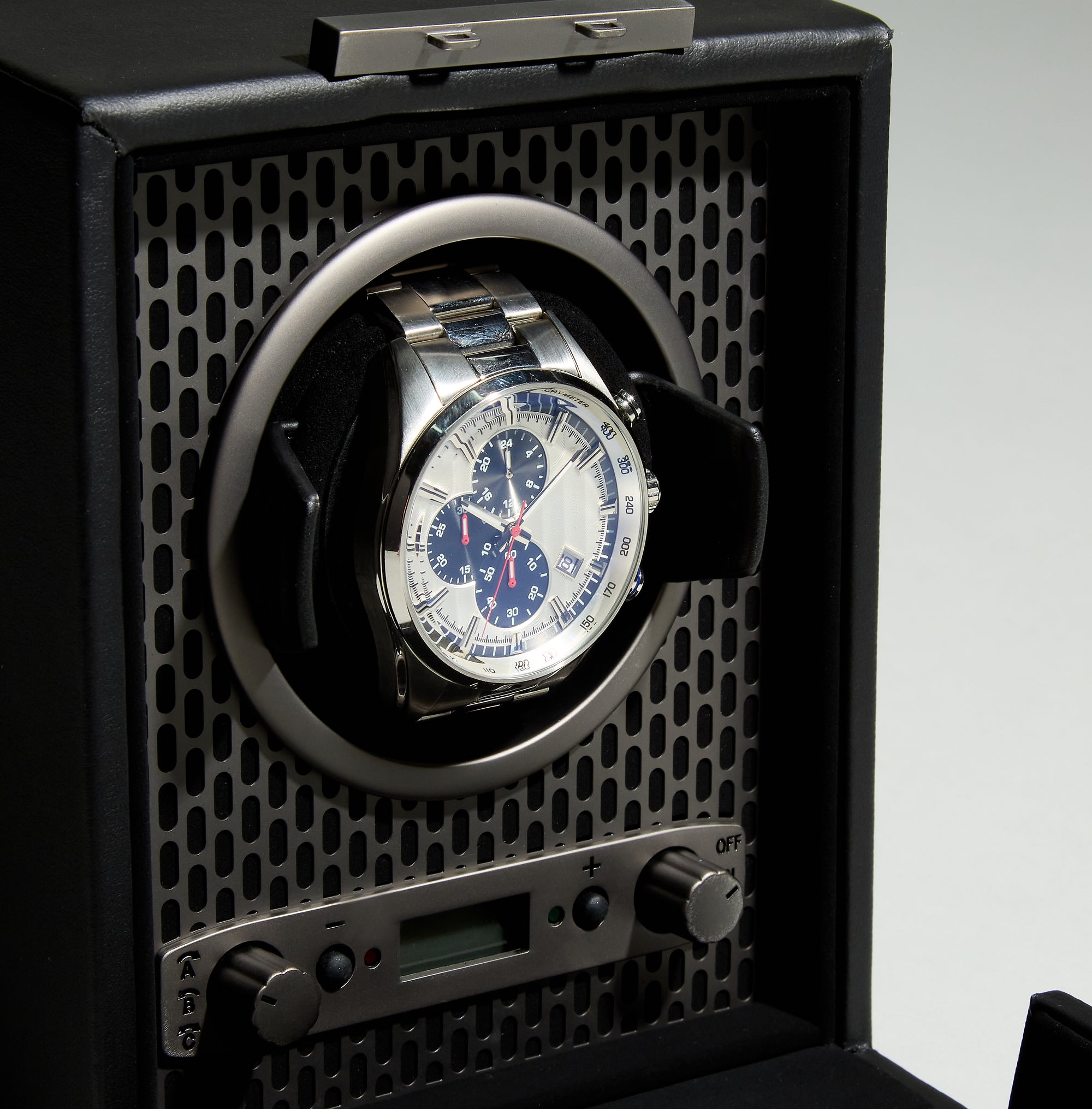 Axis Single Watch Winder by Wolf