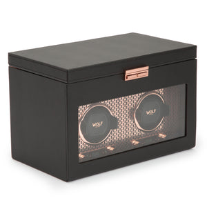 Axis Double Watch Winder by Wolf