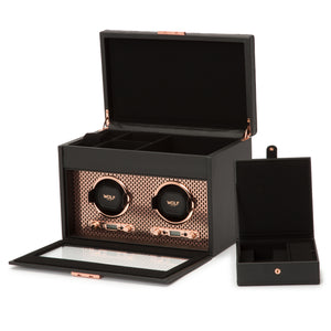 Axis Double Watch Winder by Wolf