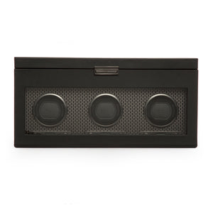 Axis Triple Watch Winder by Wolf