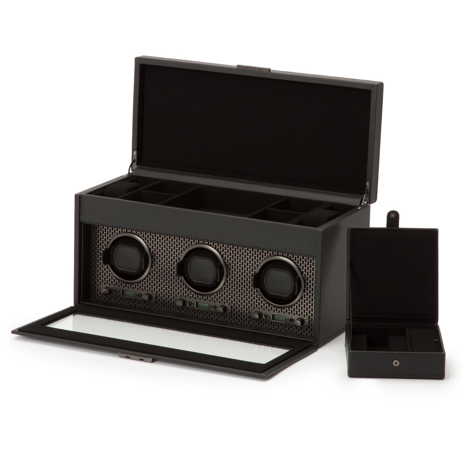 Axis Triple Watch Winder by Wolf