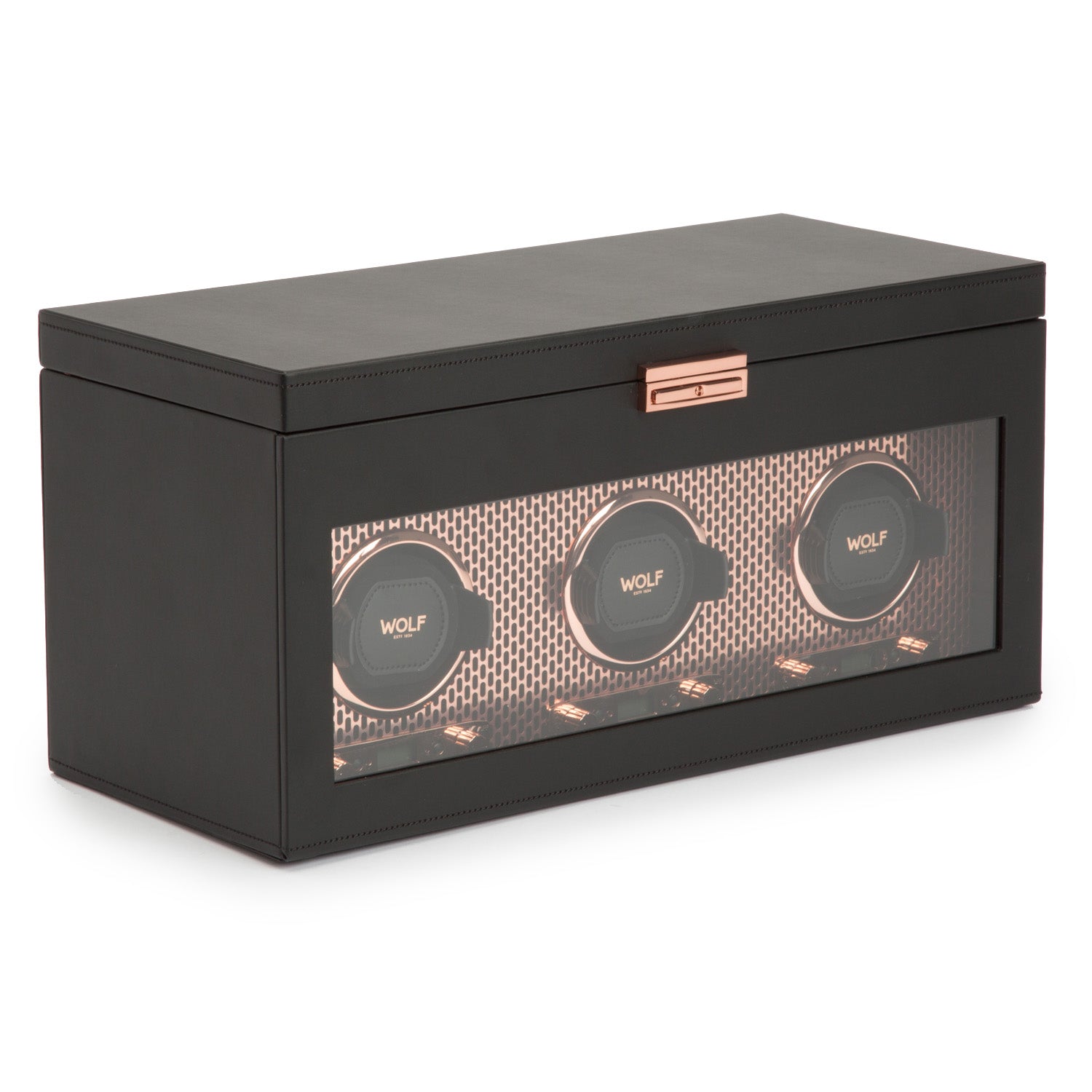 Axis Triple Watch Winder by Wolf