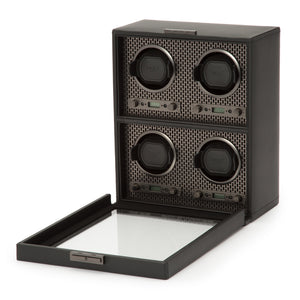 Axis 4 Piece Watch Winder by Wolf