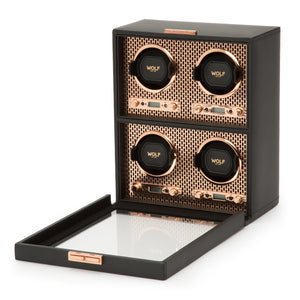 Axis 4 Piece Watch Winder by Wolf