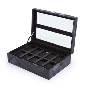 Memento Mori 10 Piece Watch Box by Wolf