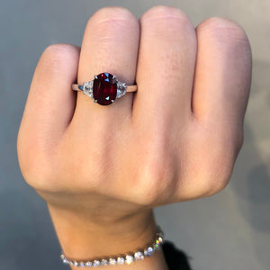 Ruby and Diamond Catalina Ring - Talisman Collection Fine Jewelers