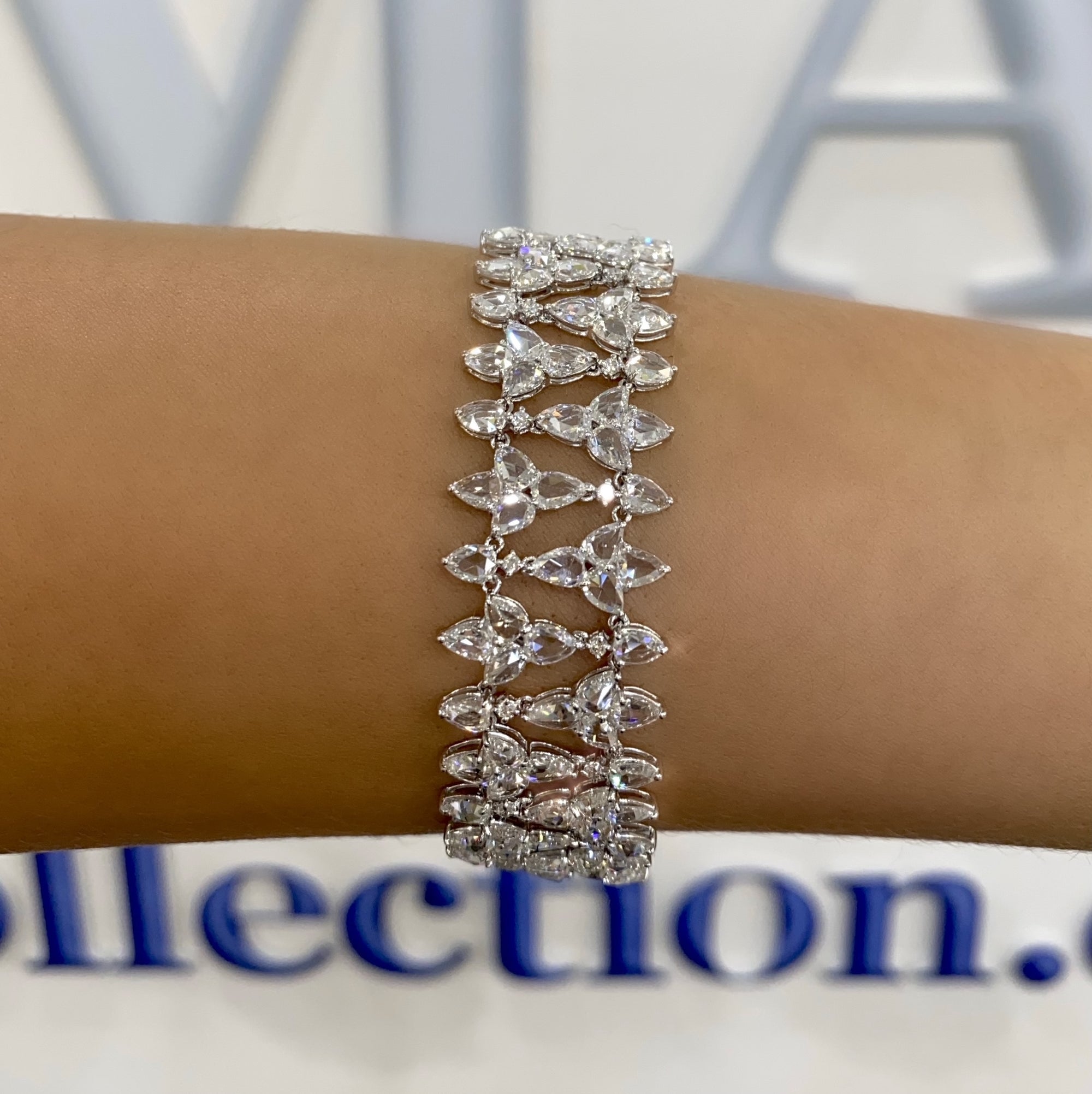 Diamond One-Of-A-Kind Bracelet by Gemma Couture