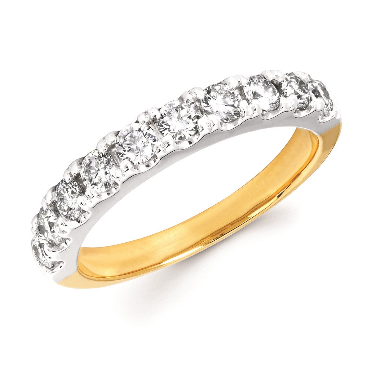 Diamond Anniversary Band in 14k Gold - 0.25, 0.75, 1.00 Carat Total Weights - Talisman Collection Fine Jewelers