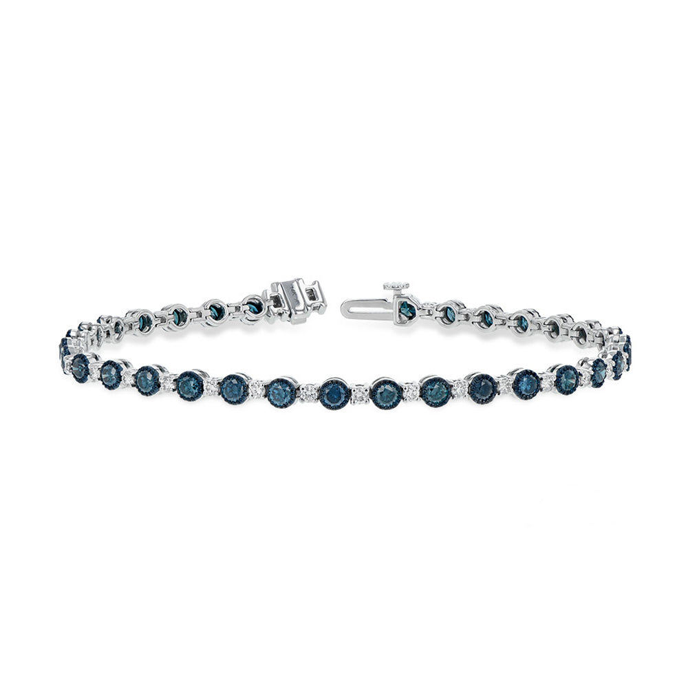 Blue Topaz Bracelet (BTZ-RDB-114-CUT.) | Rananjay Exports