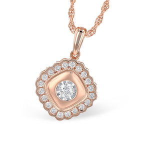 Diamond Scallop Necklace - Talisman Collection Fine Jewelers