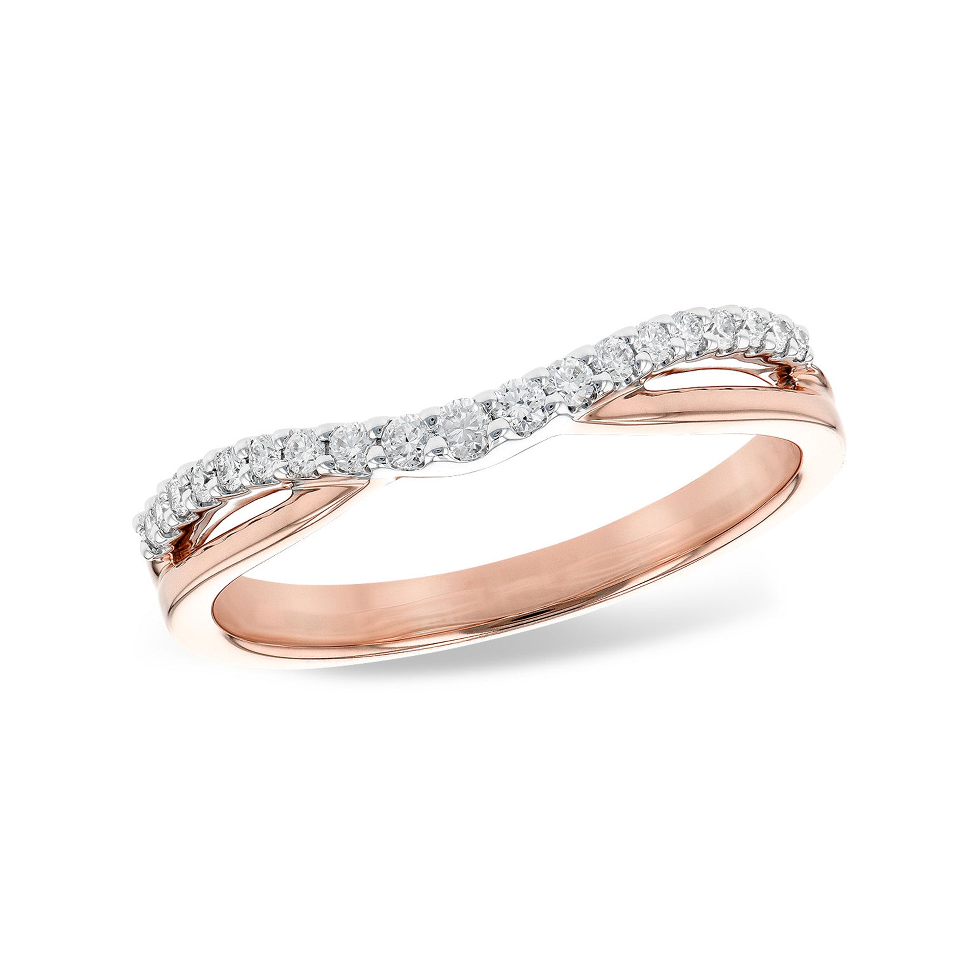 Diamond Split Anniversary Band - Talisman Collection Fine Jewelers