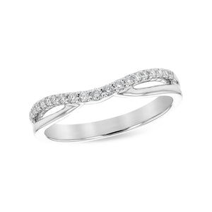 Diamond Split Anniversary Band - Talisman Collection Fine Jewelers