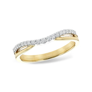 Diamond Split Anniversary Band - Talisman Collection Fine Jewelers