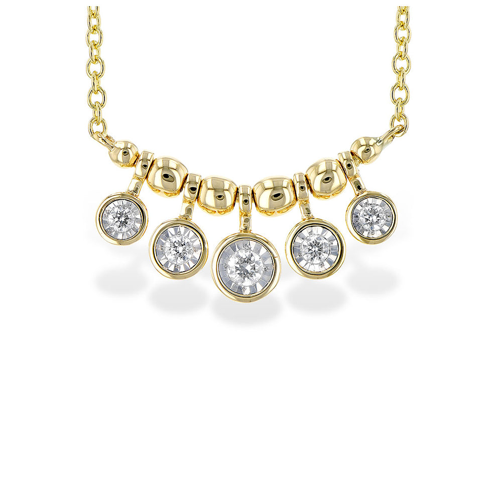 Diamond Dew Drop Necklace - Talisman Collection Fine Jewelers