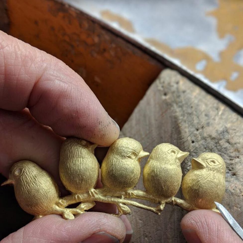 Gold 2025 sparrow necklace