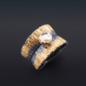 Canyon Rose-Cut Diamond Ring by Margisa - Talisman Collection Fine Jewelers