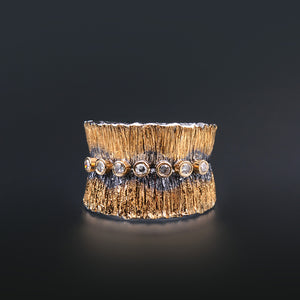 Canyon Multi-Diamond Ring by Margisa - Talisman Collection Fine Jewelers