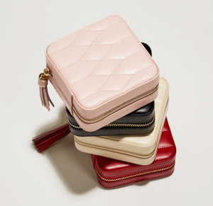 Caroline Zip Jewelry Case by Wolf