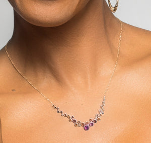 Multi-Color Constellation Necklace by Martha Seely - Talisman Collection Fine Jewelers