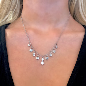 Contour Pear-Shaped Diamond Necklace by Meredith Young - Talisman Collection Fine Jewelers