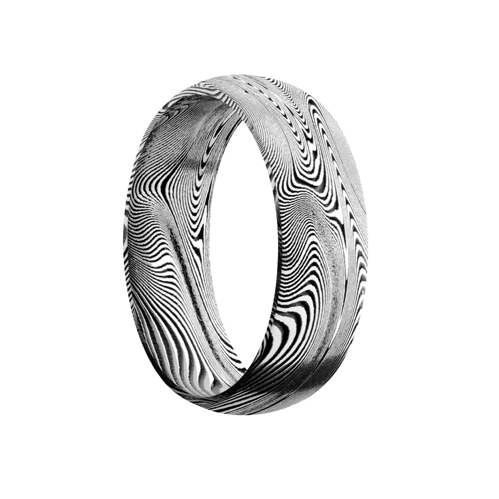 Classic Damascus Men's Band - Talisman Collection Fine Jewelers