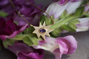 Amethyst Stellina Necklace - Talisman Collection Fine Jewelers