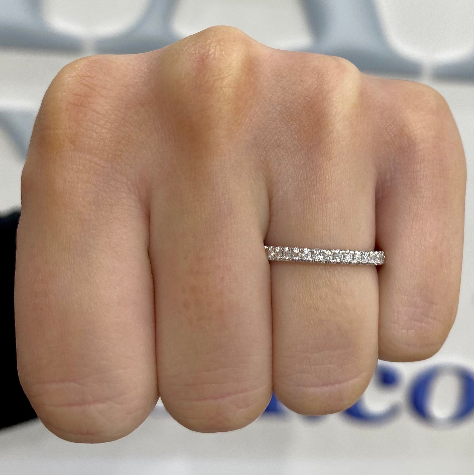 Diamond Anniversary Band, 0.25 Carat Total Weight