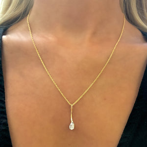 Diamond Mixed-Shape Lariat Necklace - Talisman Collection Fine Jewelers