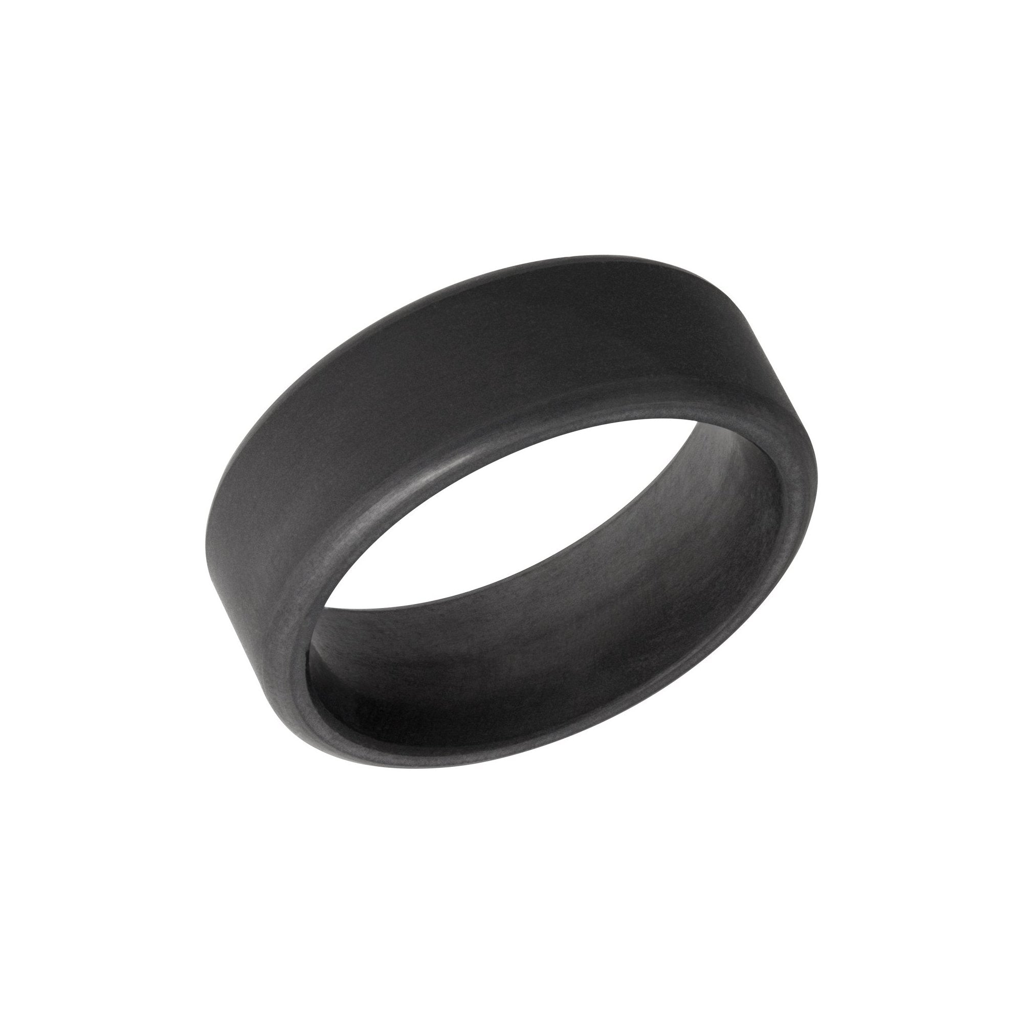 Kratos Black Diamond Band with Matte Finish - Talisman Collection Fine Jewelers