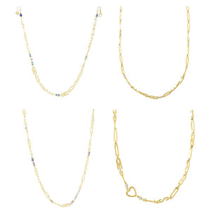 Golden Mantra Stone Necklace by Eden Presley - Talisman Collection Fine Jewelers