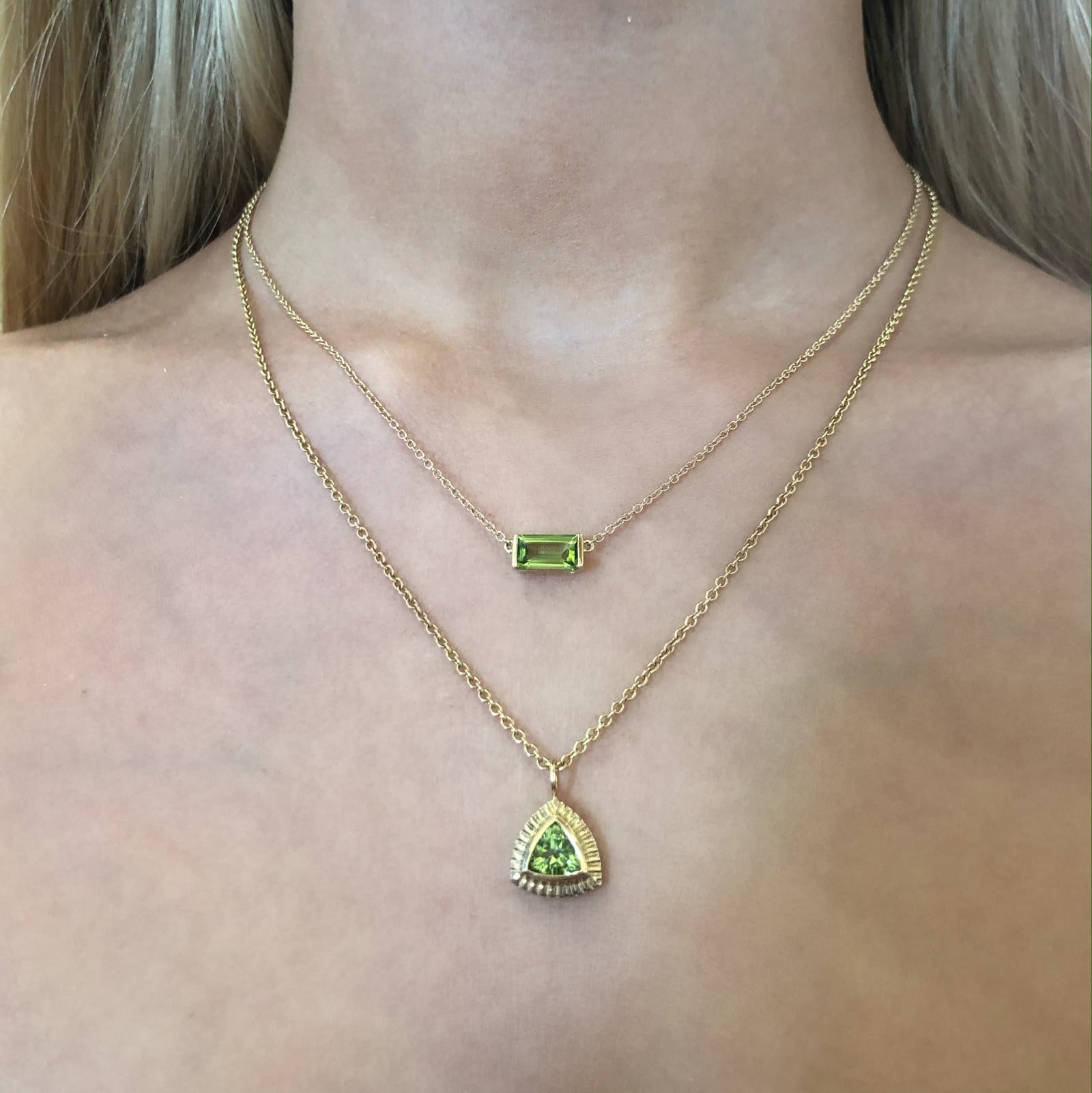 Peridot Bonbon Necklace - Talisman Collection Fine Jewelers