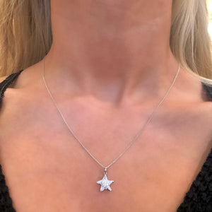 Diamond Pavé Starfish Pendant - Talisman Collection Fine Jewelers