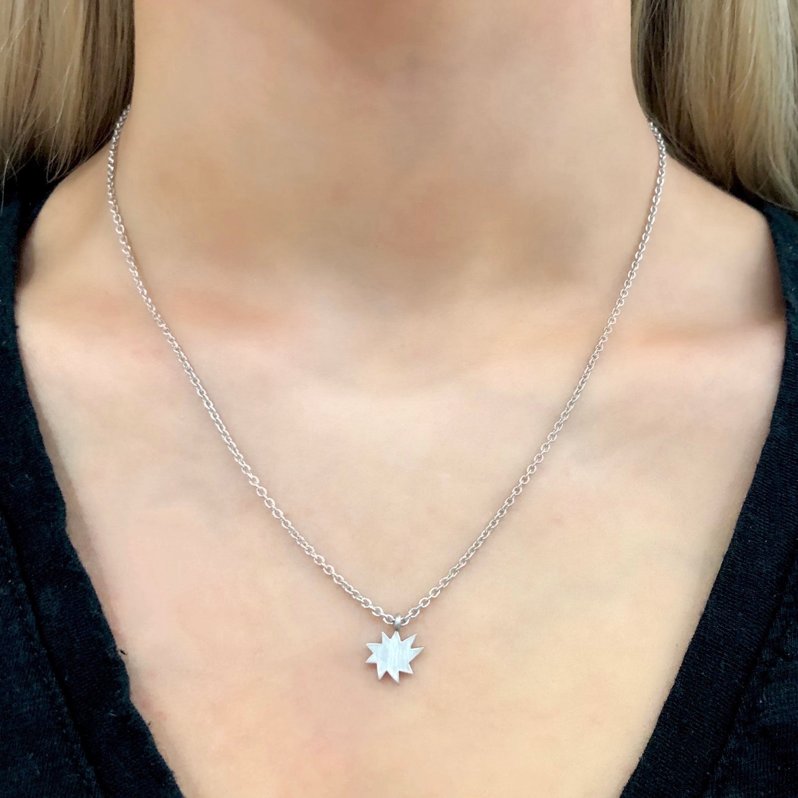 Silver Mini Stella Nova Necklace