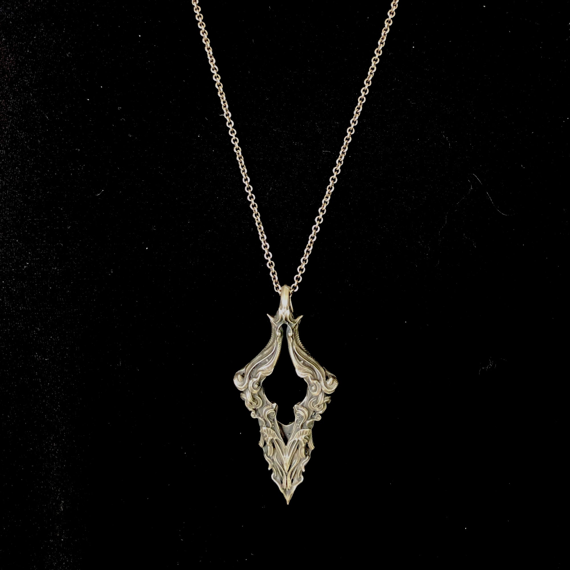 Sterling Silver "Victory" Pendant by Geoff Thomas - Talisman Collection Fine Jewelers