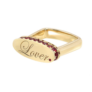 Lover Signet Ring by DRU. - Talisman Collection Fine Jewelers